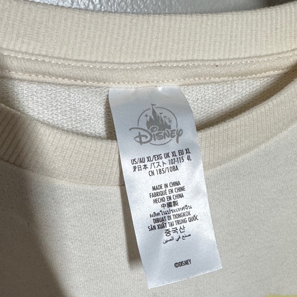Disney Cream Sweatshirt with Colorful Print - Picture 2 of 6